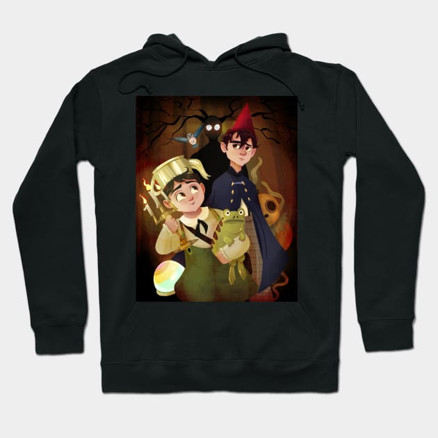 Over The Garden Wall Hoodie by ArtByGerdy